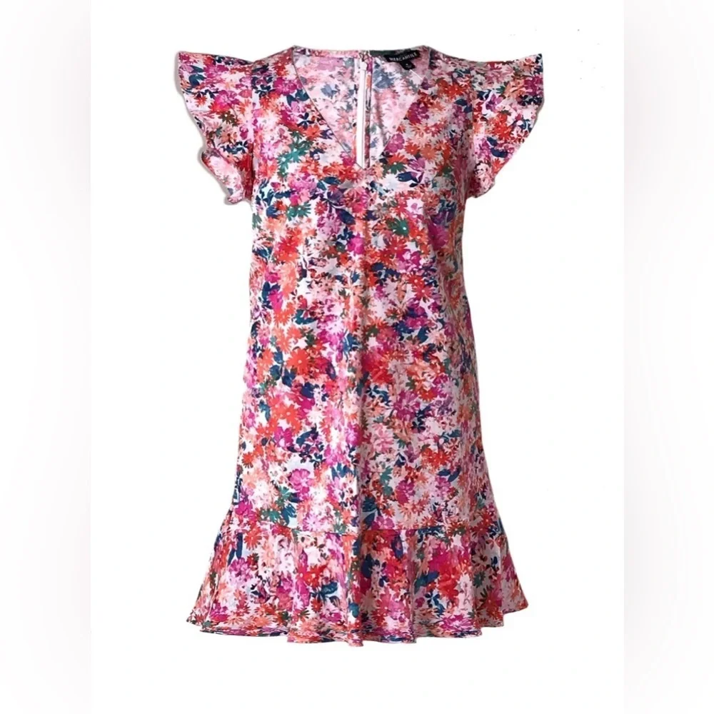 J. Crew Mercantile Floral Print Dress